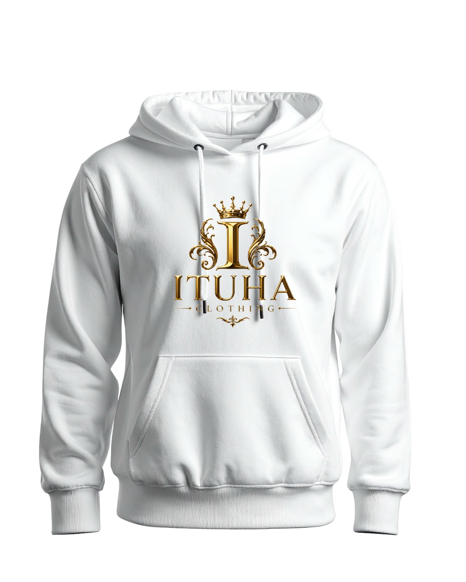 Unisex Hoddie Sweatshirt (IG on White)