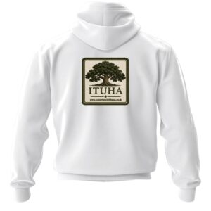 Unisex Hoddie Sweatshirt (IL on White)
