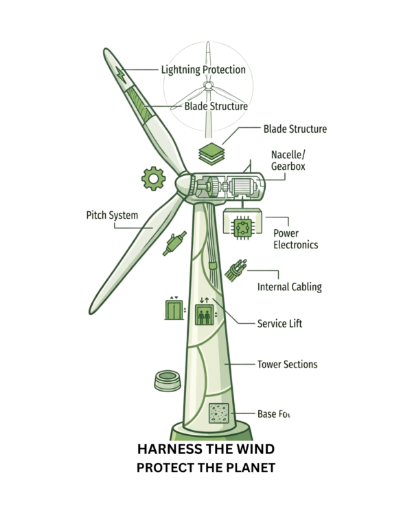 Wind Mill Energy Design