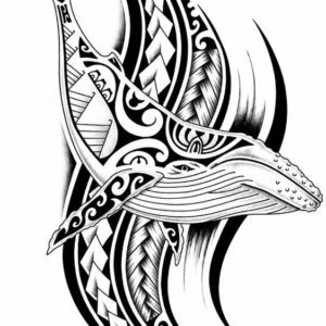 Polynesian Tribal Humpback Whale