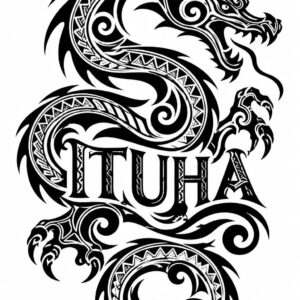 Tribal Dragon Head