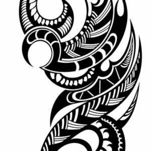 Polynesian Tribal Arm Sleeve