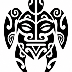 Tribal Sea Turtle Honu