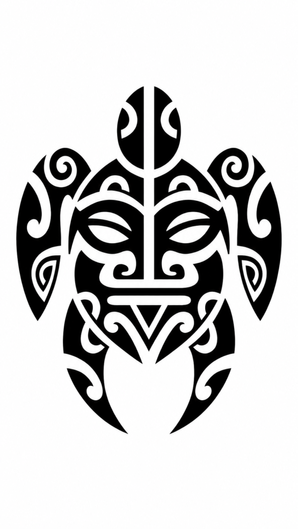 Tribal Sea Turtle Honu