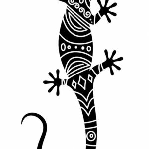 Tribal Lizard Gecko